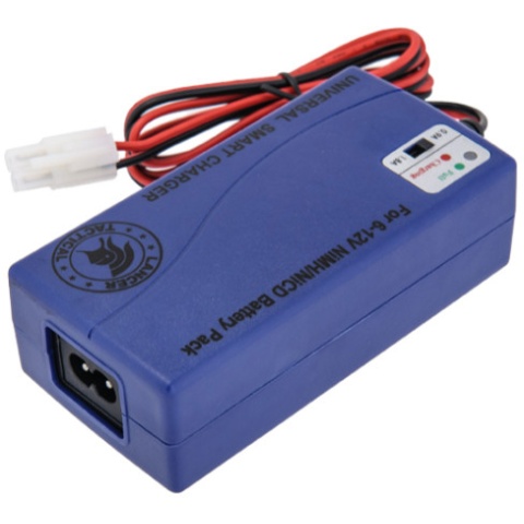 Lancer Tactical Premium Battery Smart Charger for 6-12V NiMH/NICD