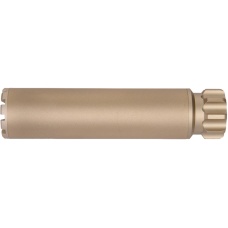 UK Arms Airsoft Specter Mock Suppressor F35x152mm - DARK EARTH