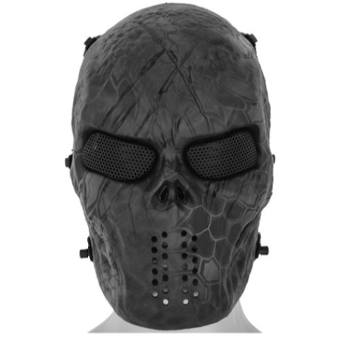 UK Arms Airsoft Full Face Metal Mesh Villain Mask - TYP