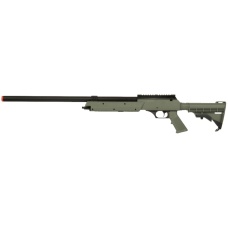 UK Arms Airsoft SR-2 Modular Bolt Action Sniper Rifle - OD GREEN