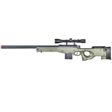 UK Arms Airsoft L96 AWP Bolt Action Sniper Rifle w/ Scope - OD GREEN