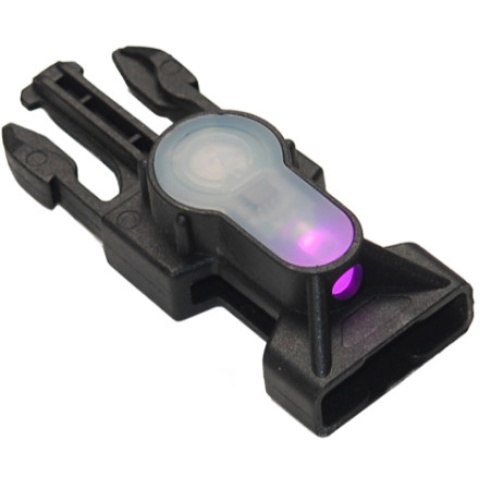 FMA MIL-SPEC Side Release Buckle Strobe Light - PINK LED - BLACK