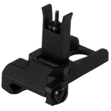 UK Arms Airsoft QD Front Iron Flip-Up Sight - BLACK