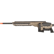 Lancer Tactical LTR338L Bolt Action Rifle w/ Folding Stock - TAN