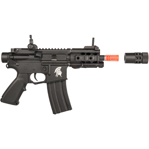 Lancer Tactical M4 LT-708 Stubby AEG Airsoft Rifle - BLACK