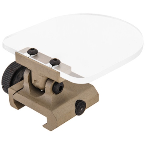 Lancer Tactical Airsoft Rail Mounted Lens Protector (Color: Tan)