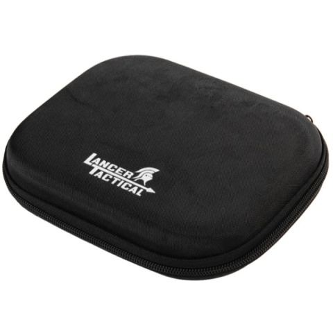 Lancer Tactical 16 Piece Pistol Cleaning Kit EVA Box - BLACK