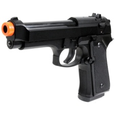 HFC M92F Heavyweight Airsoft Spring Pistol w/ SlideLock (Color: Black)
