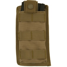 Lancer Tactical Airsoft 1000D Nylon Single MOLLE Pouch - TAN
