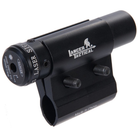 Lancer Tactical CA-430G Red Laser Aiming Dot Sight w/ Barrel Mount