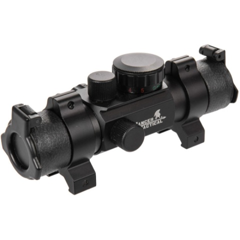 Lancer Tactical CA-442B Metal 4 Pattern Reticle Scope - BLACK