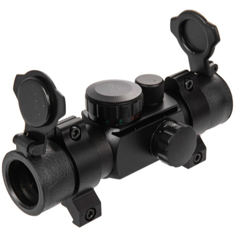 Lancer Tactical CA-442B Metal 4 Pattern Reticle Scope - BLACK