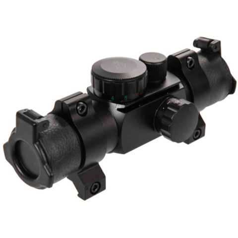 Lancer Tactical CA-442B Metal 4 Pattern Reticle Scope - BLACK