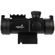 Lancer Tactical CA-444B 1x Red & Green Dot Sight - BLACK
