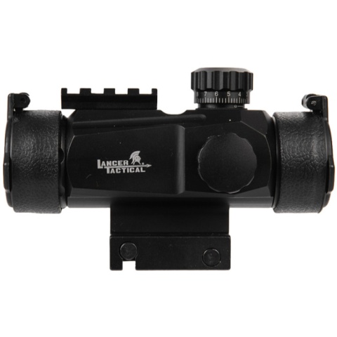 Lancer Tactical CA-444B 1x Red & Green Dot Sight - BLACK