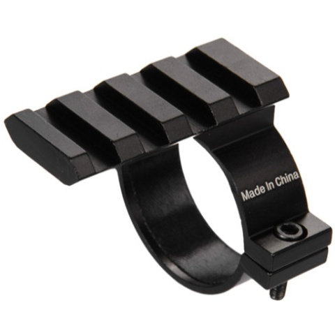 Lancer Tactical Metal Scope Adapter/Weave Base Mount - BLACK
