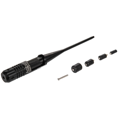 Lancer Tactical CA-446B Red Laser Bore Sighter Collimator - BLACK