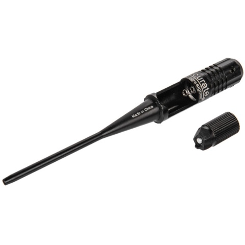 Lancer Tactical CA-446B Red Laser Bore Sighter Collimator - BLACK