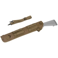 Lancer Tactical Airsoft Shotgun Holster w/ MOLLE Straps - TAN