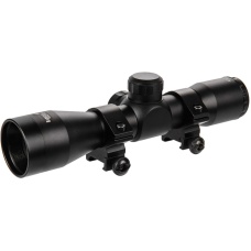 Lancer Tactical 4X32 Rangefinder Metal Rifle Scope - BLACK