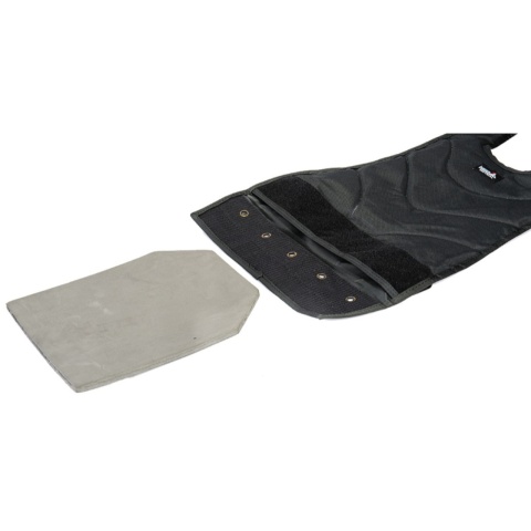 Lancer Tactical Airsoft Tactical MOLLE Tactical Vest (Black)