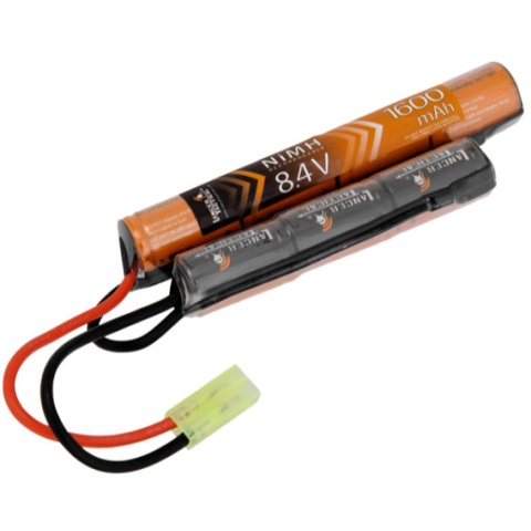 Lancer Tactical Airsoft NiMH 8.4V 1600 mAh Nunchuck Battery
