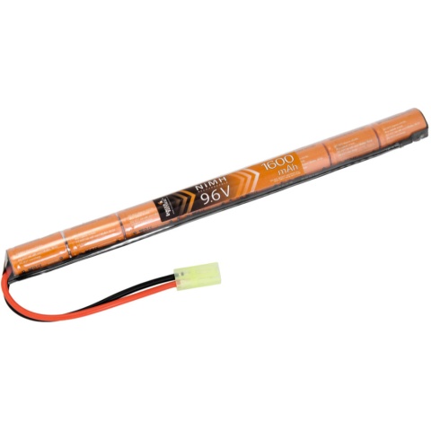 Lancer Tactical Airsoft NiMH 9.6V 1600 mAh Stick Battery
