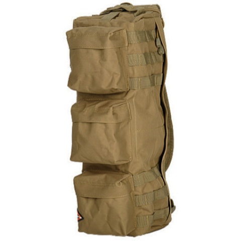 Lancer Tactical Airsoft Utility Go Pack Shoulder Bag - TAN