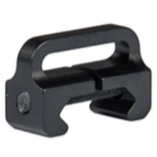 Lancer Tactical Airsoft Metal Rail Mount Sling Swivel - BLACK