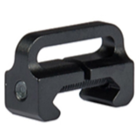 Lancer Tactical Airsoft Metal Rail Mount Sling Swivel - BLACK