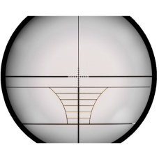 Lancer Tactical Airsoft 3-9x32mm Red/Green Illuminated Scope - BLACK