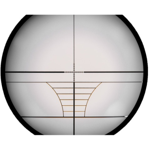 Lancer Tactical Airsoft 3-9x32mm Red/Green Illuminated Scope - BLACK