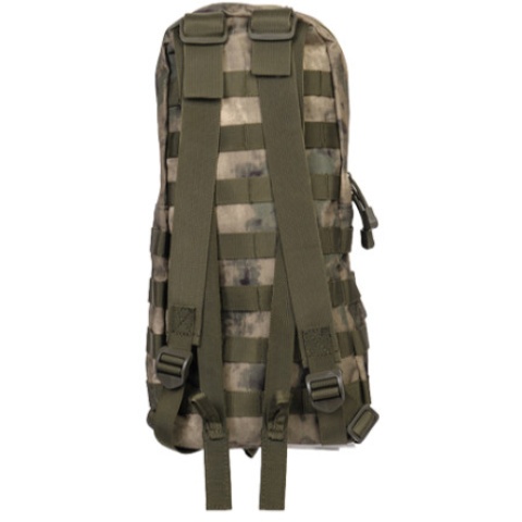 Lancer Tactical 600D Nylon Airsoft Molle Hydration Backpack (Color: Foliage Green)