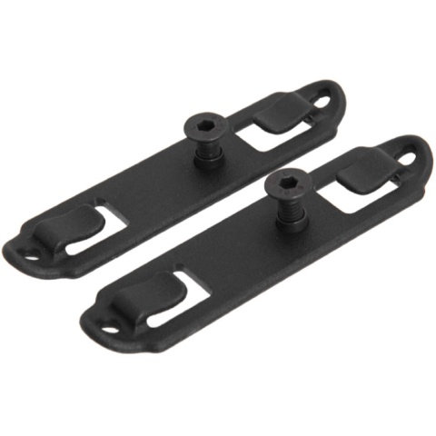 Lancer Tactical Nylon Backplane for MOLLE Equipment - BLACK