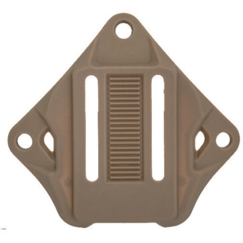 Lancer Tactical VAS Helmet Shroud and Screws - DARK EARTH