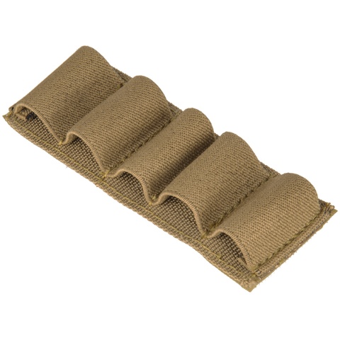 Lancer Tactical Five Rounds Shotgun Airsoft Shell Holder - TAN