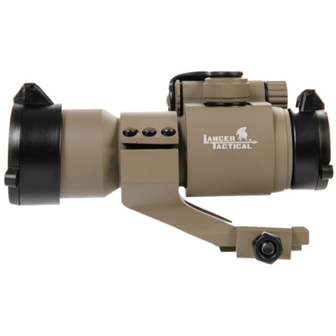 Lancer Tactical Metal Airsoft Red/Green Dot Sight - DARK EARTH