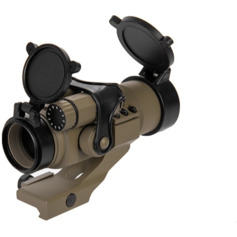 Lancer Tactical Metal Airsoft Red/Green Dot Sight - DARK EARTH