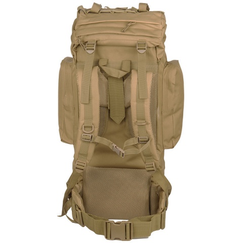 Lancer Tactical Waterproof Outdoor Trail Backpack - COYOTE BROWN