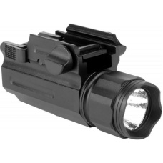 AIM Sports 330 Lumens Tactical Flashlight w/ Quick Release Mount
