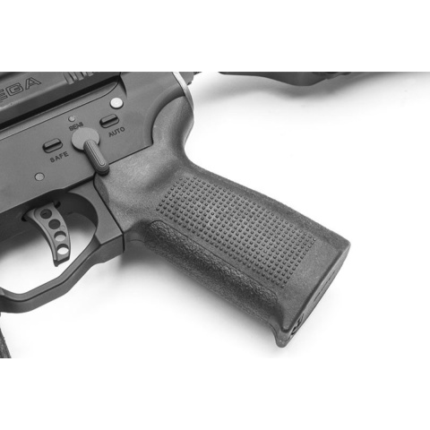 KWA PTS Mega Arms MKM AR-15 GBBR Metal Rifle w/ KeyMod Rail - BLACK