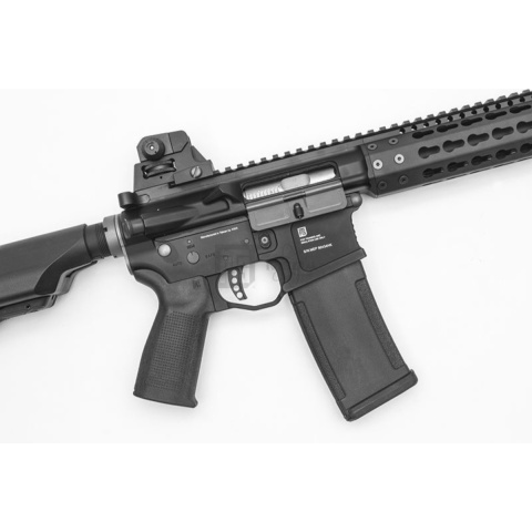KWA PTS Mega Arms MKM AR-15 GBBR Metal Rifle w/ KeyMod Rail - BLACK