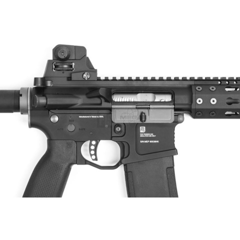 KWA PTS Mega Arms MKM AR-15 GBBR Metal Rifle w/ Keymod Rail - BLACK
