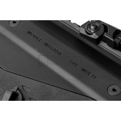 PTS Masada Airsoft Gas Blowback Rifle w/ M1913 RIS - BLACK