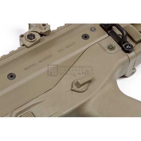 PTS Masada Airsoft Gas Blowback Rifle w/ M1913 RIS - DARK EARTH