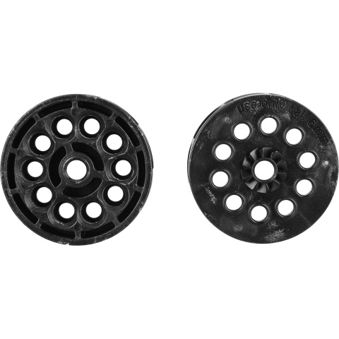 Elite Force H8R 2 Set 10-Round Disk Magazines - BLACK
