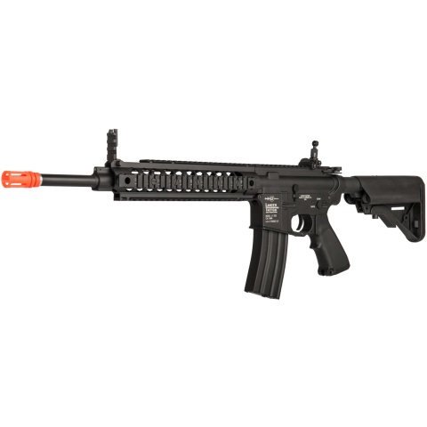 Lancer Tactical Metal M4 Warrior Carbine AEG Airsoft Rifle - BLACK