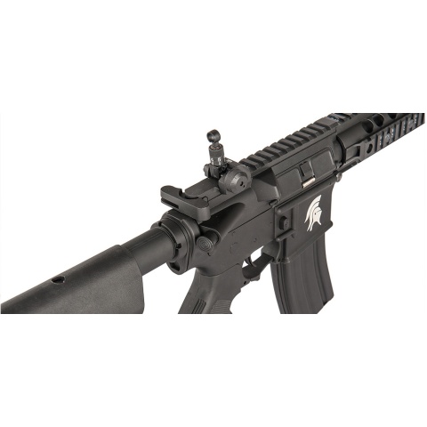 Lancer Tactical Metal M4 Warrior Carbine AEG Airsoft Rifle - BLACK