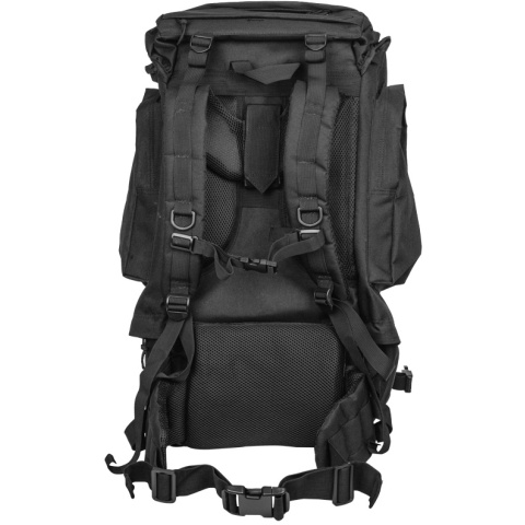 Lancer Tactical Waterproof Outdoor Trail Backpack - BLACK