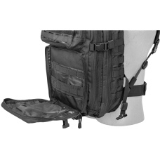 Lancer Tactical Laser Cut Webbing Multi-Purpose Backpack (Black)